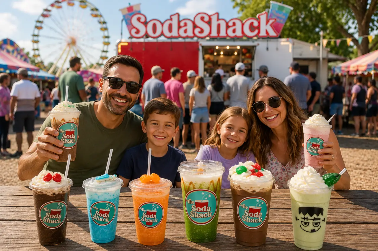 Family enjoying all flavours